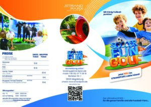 Flyer Fußballgolf